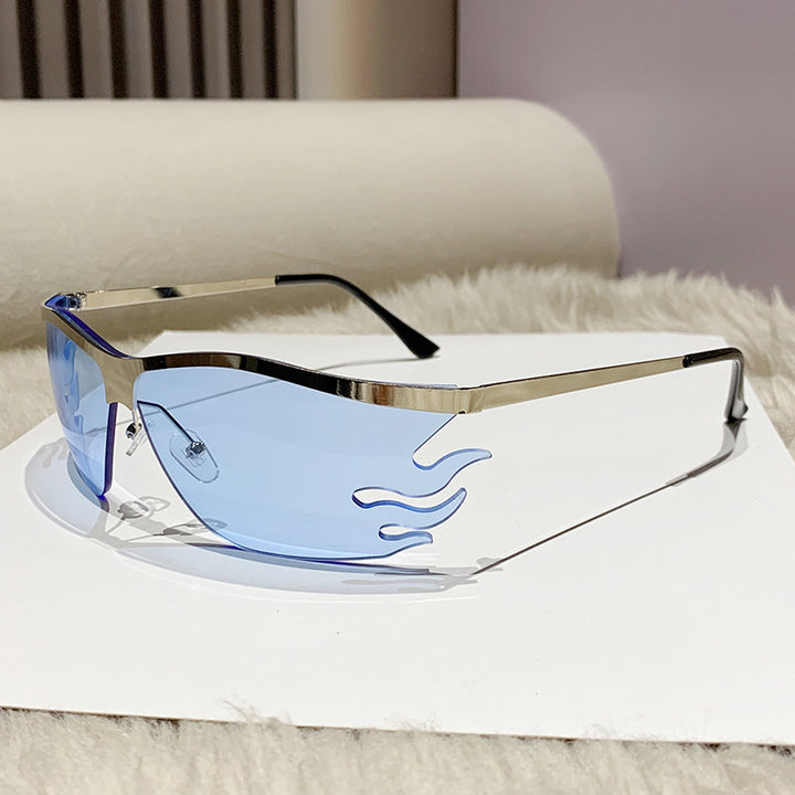 Ladies trendy sunglasses with innovative flame frame Kalsten