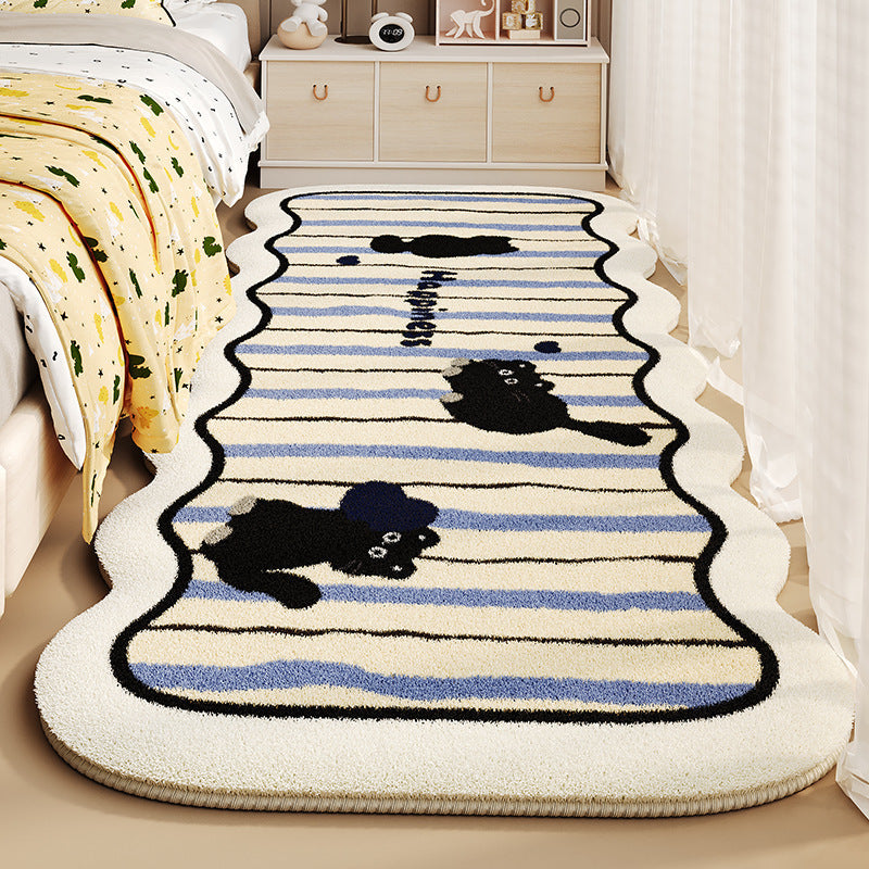 Cute Cartoon Animal-Themed Area Rug