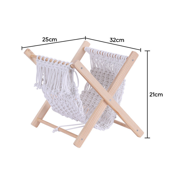Macramé Toy Hammock