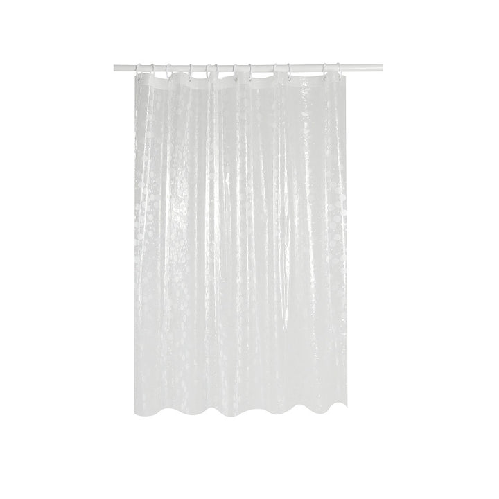 Modern Transparent Polka Dot Shower Curtain Kalsten