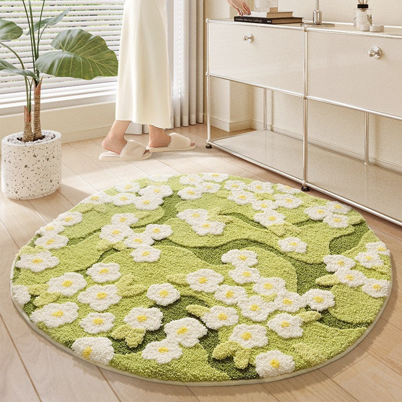 Botanical Leaf Bath Mat Kalsten