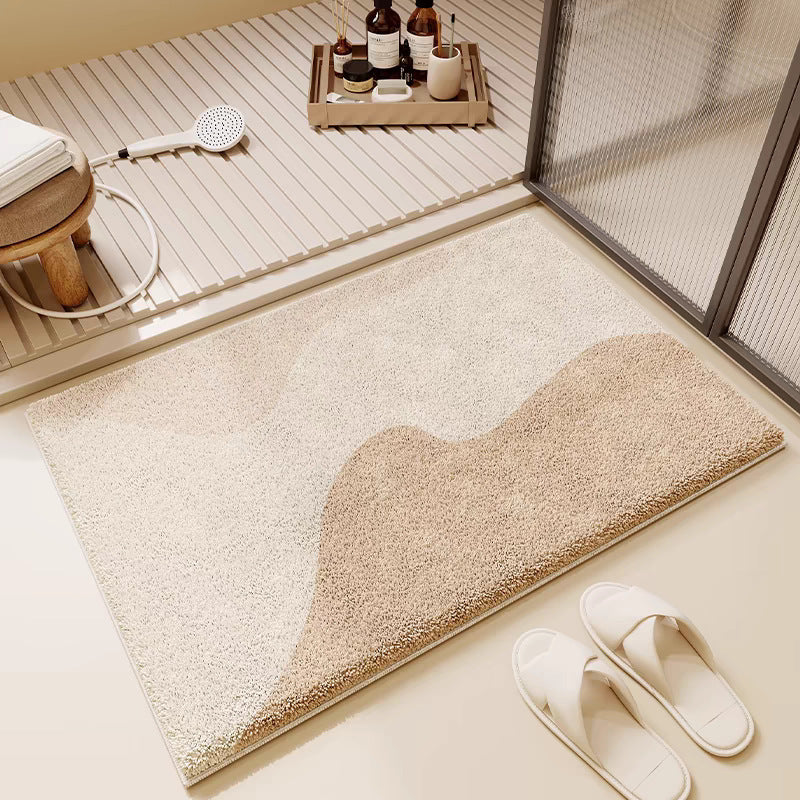 Contemporary Abstract Bath Rug Kalsten