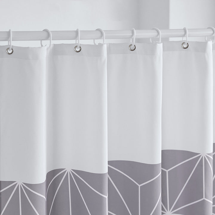 Modern Geometric Pattern Shower Curtain Kalsten