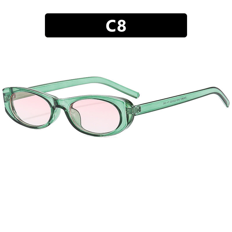 Ladies fashionable sunglasses in elegant oval frame Kalsten