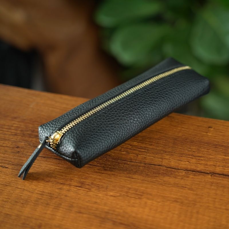 Elegant Leather Pencil Case Kalsten