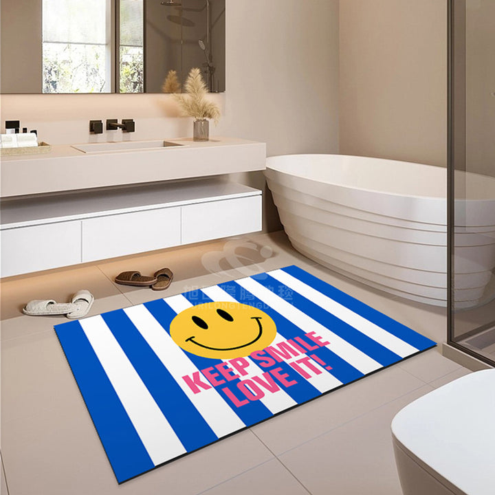 Unisex Decorative Bathroom Mat Kalsten