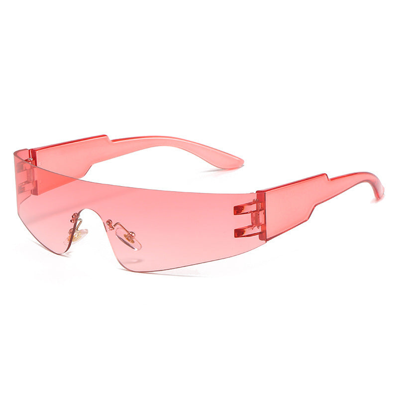 Oversized Protective Shield Sunglasses Kalsten