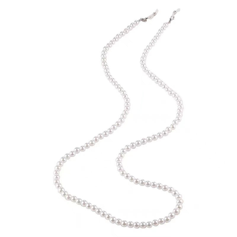 Elegant Long Pearl Eyewear Chain Kalsten