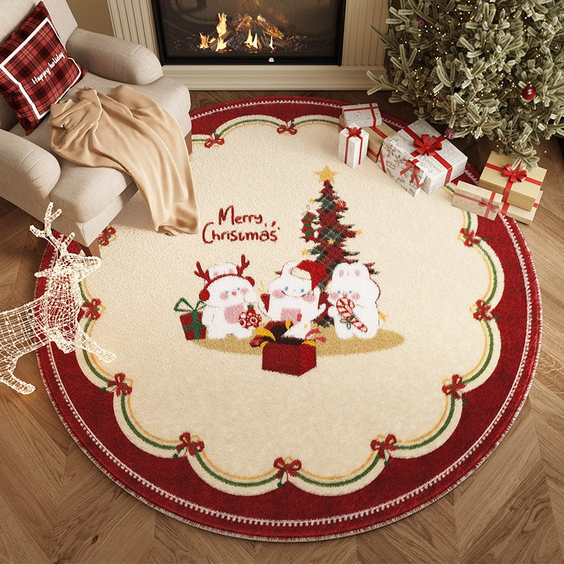 Festive Christmas Area Rug