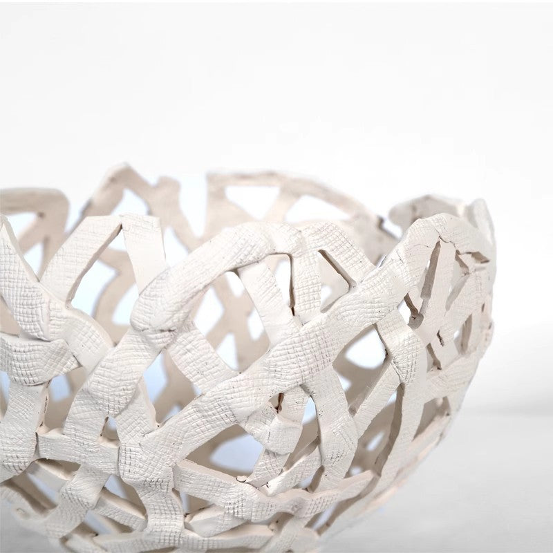Artistically Woven Decorative Bowl