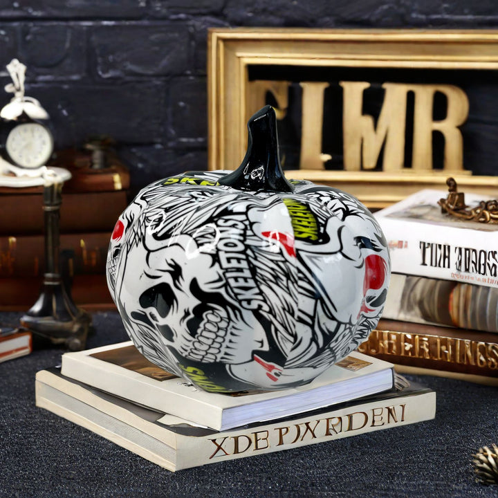 Artistic Halloween Pumpkin Figurine Kalsten