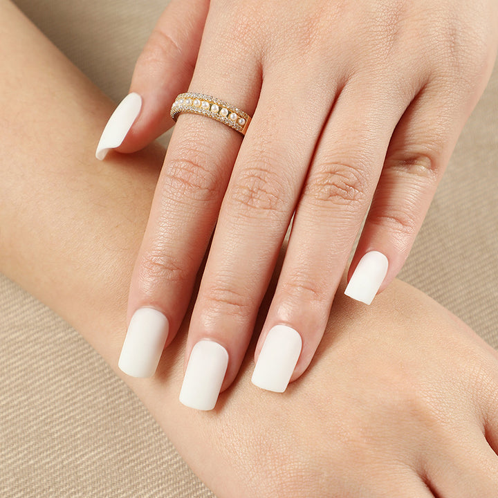 Artificial nails in elegant matte finish Kalsten