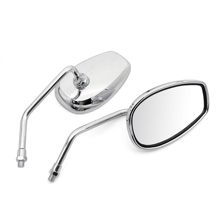 Motorcycle rearview mirror with adjustable arm and high-reflective surface Kalsten