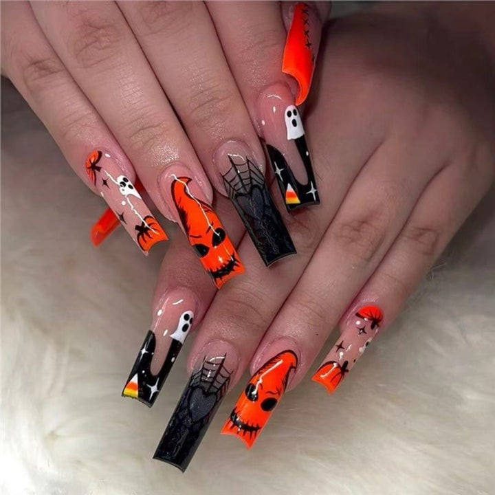 Halloween-Themed Press-On Nail Extensions Kalsten