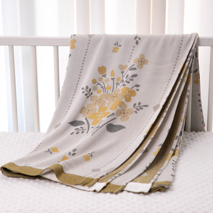 Ladies bedspread with playful nature motif Kalsten