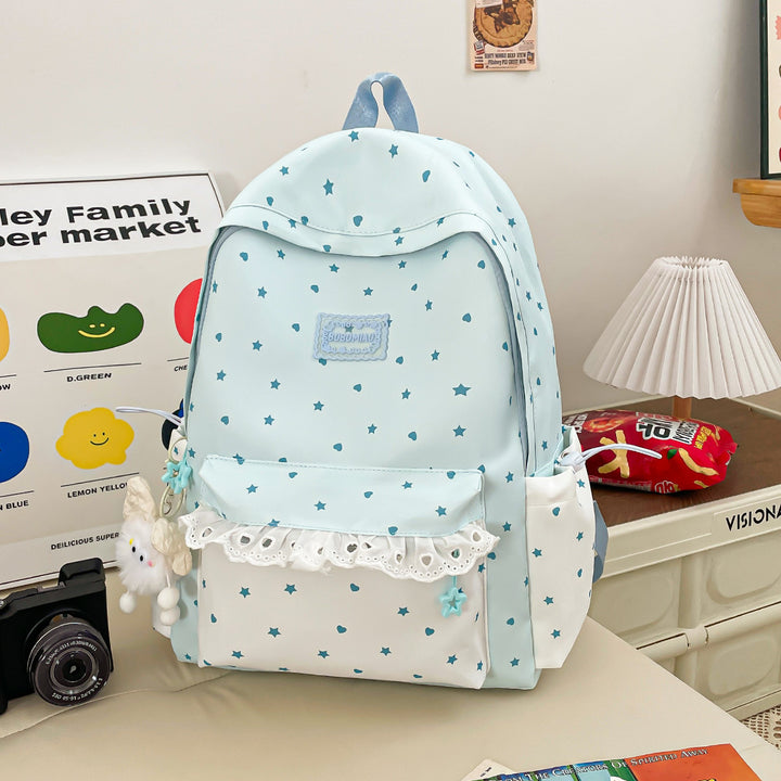 Playful Star-Patterned Backpack Kalsten