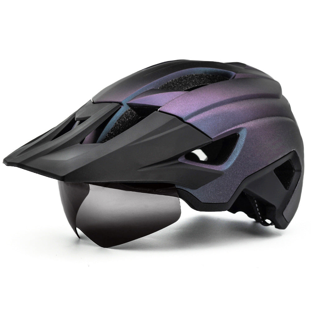 Advanced Mountain Biking Helmet with Integrated Visor Kalsten