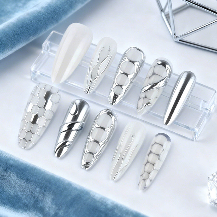 Artistic Textured Nail Tips Kalsten