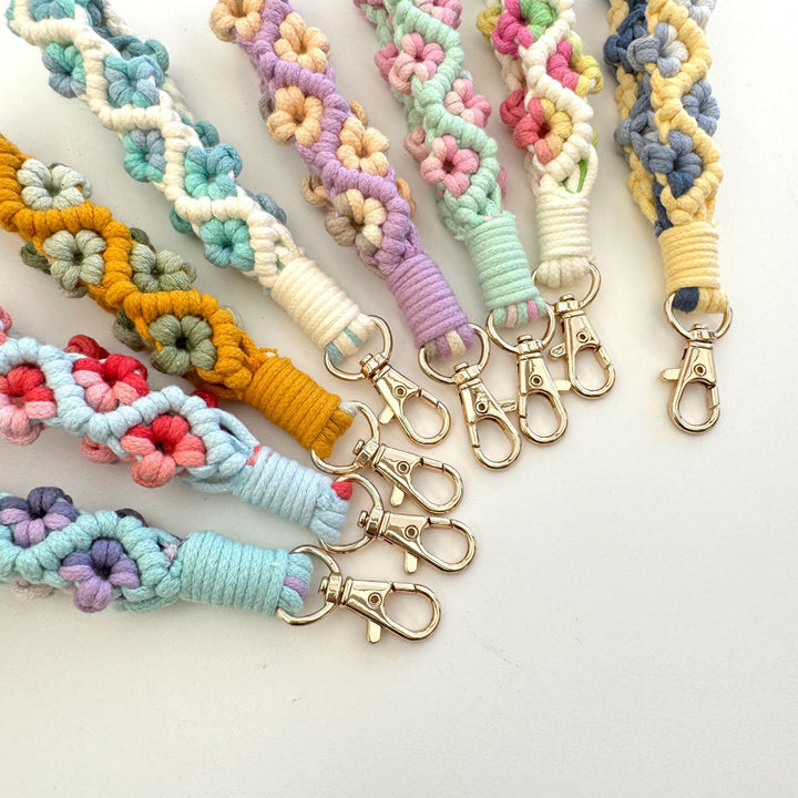 Decorative Macrame Keychain Strap Kalsten