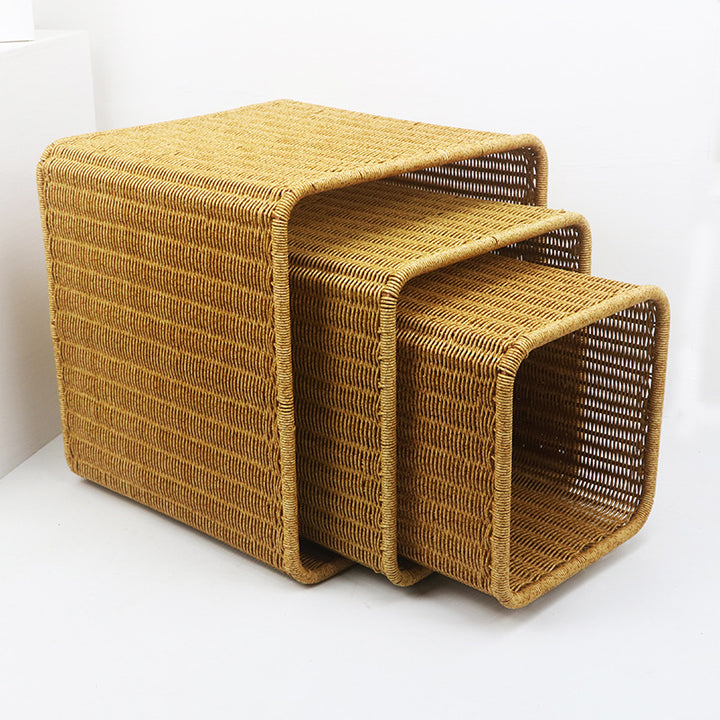 Rectangular Woven Storage Box Kalsten