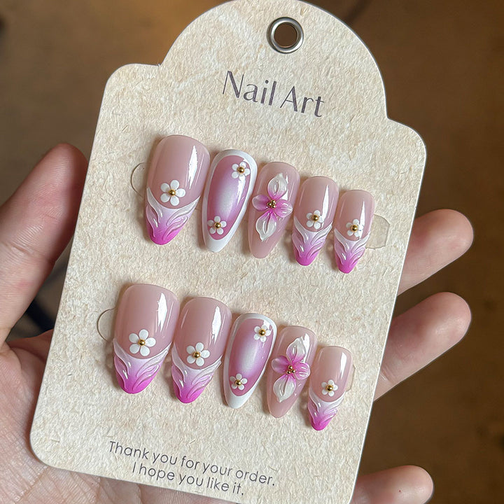 Floral Design Press-On Nail Kit Kalsten
