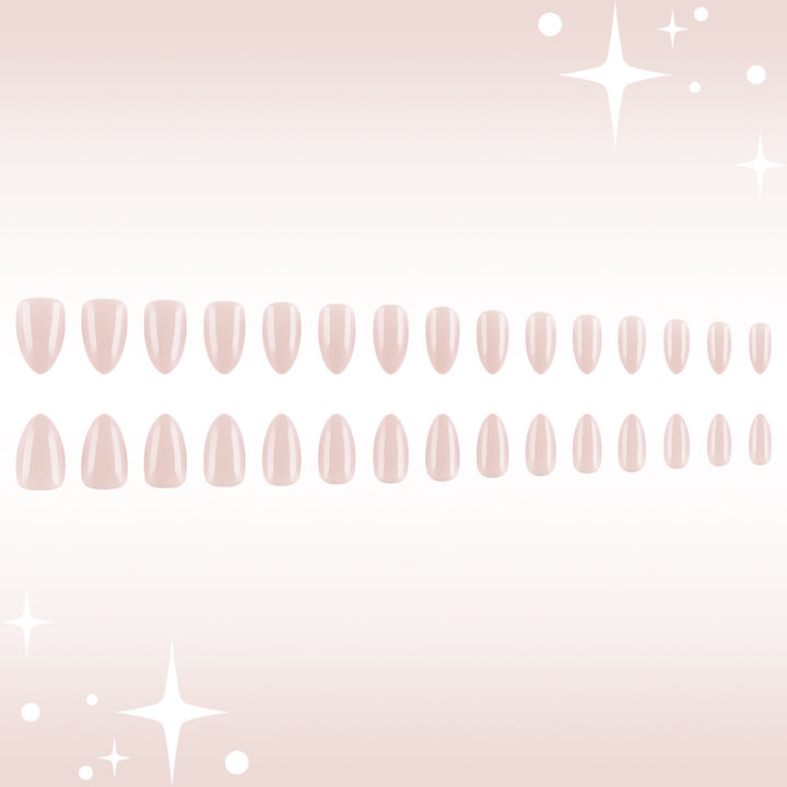 Elegant Almond-Shaped Press-On Nail Set Kalsten