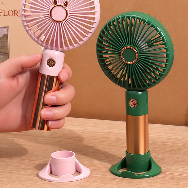 Ladies Portable Mini Fan with Swiveling Head Kalsten