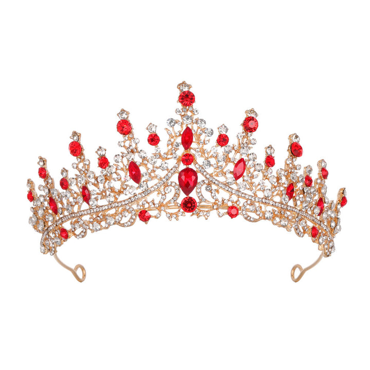 Ladies Rhinestone Tiara with Sparkling Gemstones Kalsten