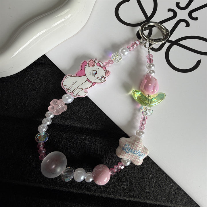 Colorful Beaded Charm Keychain Kalsten 1790134890