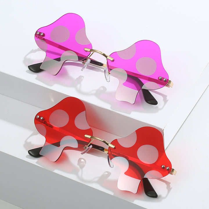 Unique Oversized Polka Dot Frame Sunglasses Kalsten