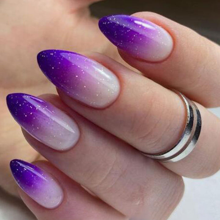 Gradient Glitter Ombre Press-On Nail Set Kalsten