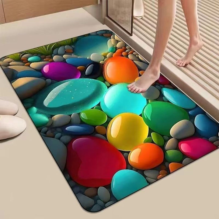 Non-Slip Water-Absorbent Bath Mat Kalsten