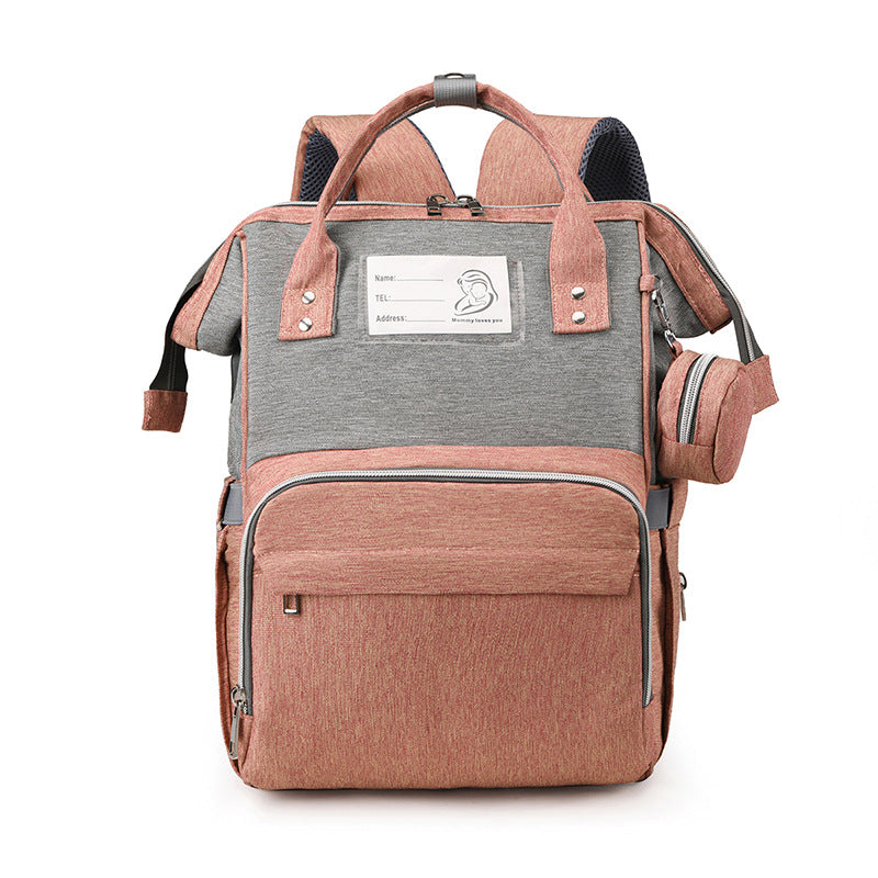 Multi-Compartment Functional Diaper Backpack Kalsten