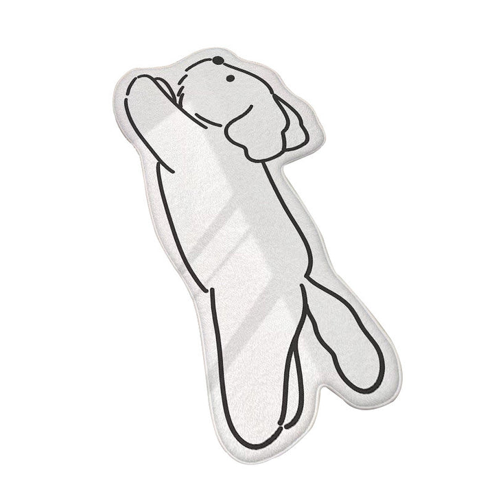 Cute Cat-Shaped Area Rug Kalsten