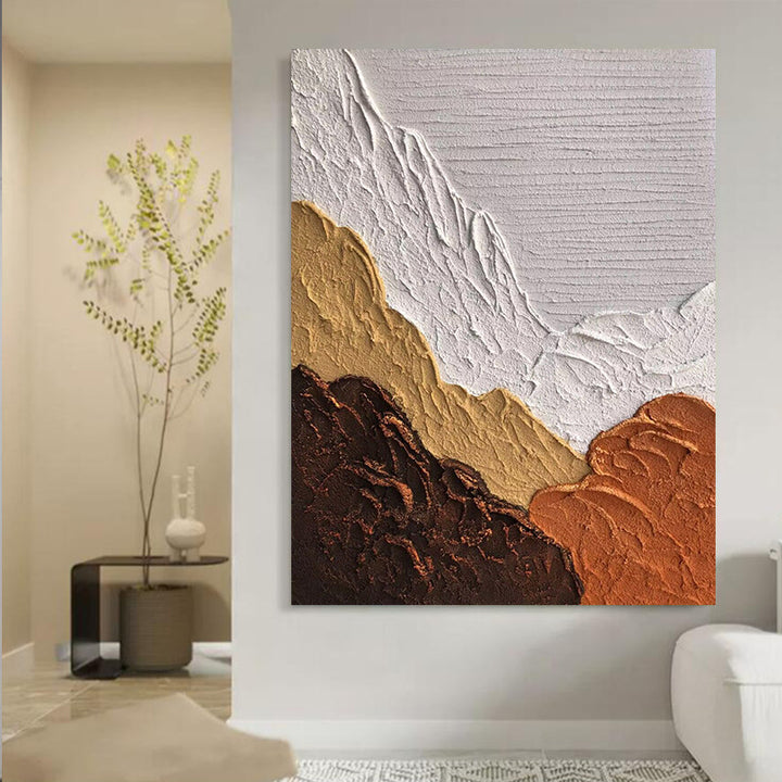 Abstract Textured Artwork for Modern Interiors