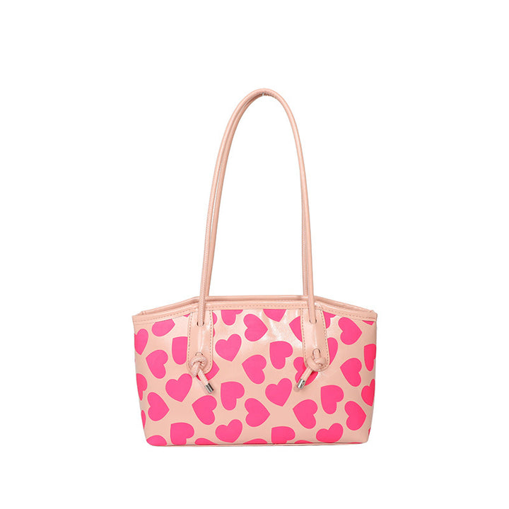 WoCasual Heart-Patterned Tote Bag Kalsten