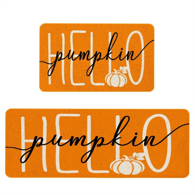 Halloween Themed Kitchen Mat Set