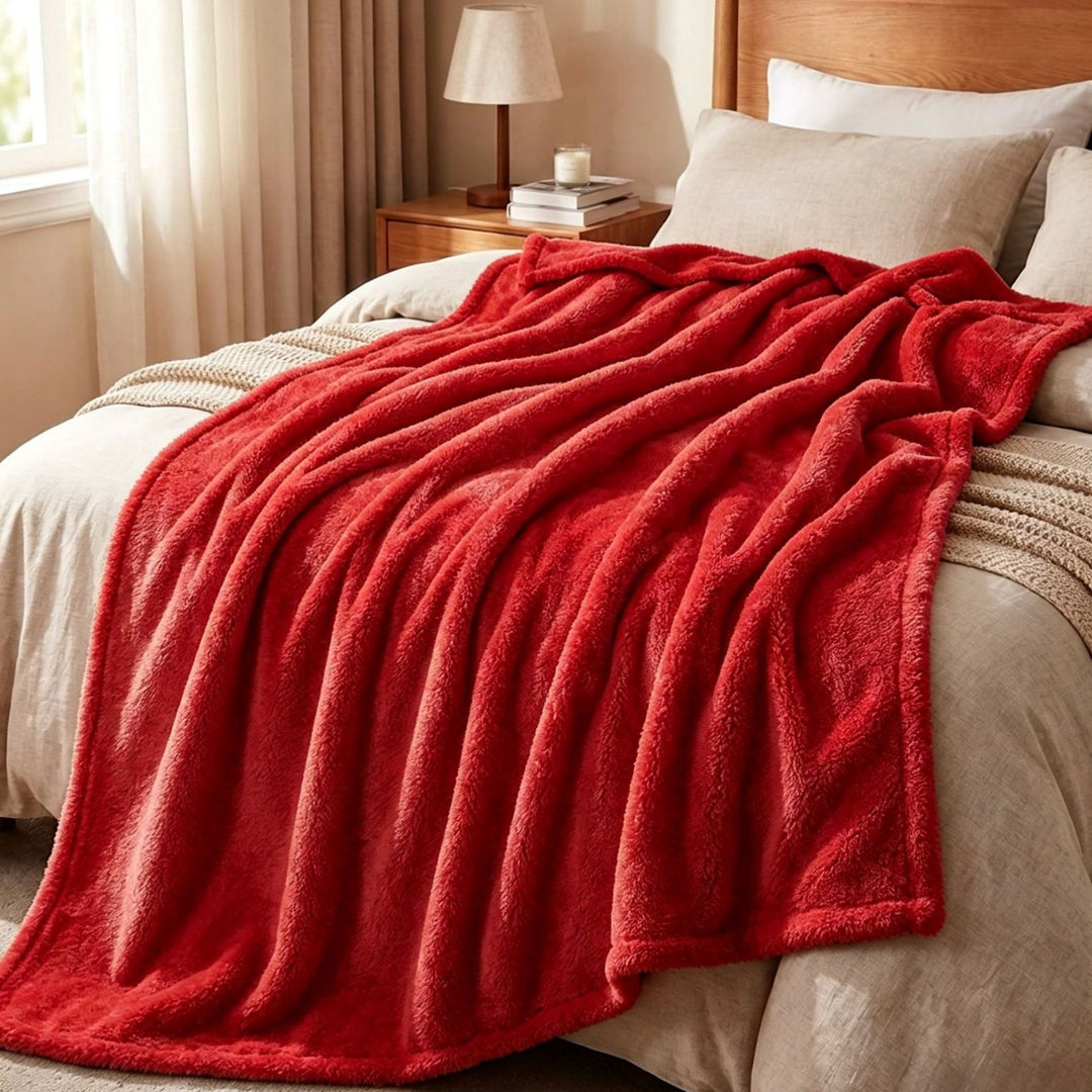 Luxurious Soft Velvet Throw Blanket