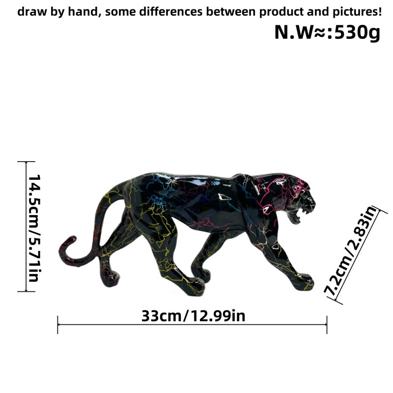 Decorative Jaguar Figurine Kalsten