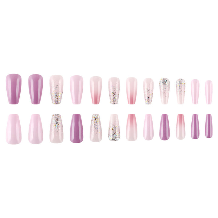 Glamorous Glitter Gel Nail Set Kalsten