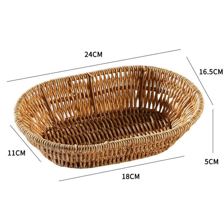 Handwoven Decorative Storage Tray Kalsten