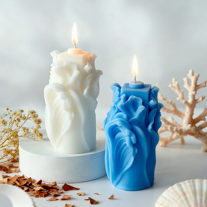 Artistic Floral Candle Holder  1791542082