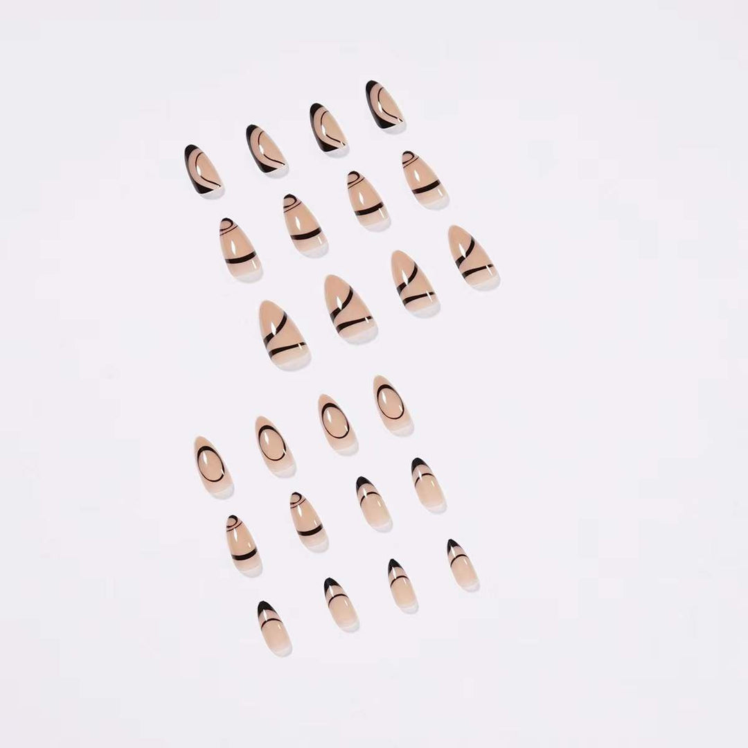 Artificial nails with elegant minimalist design Kalsten