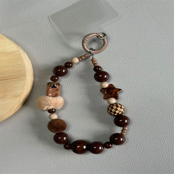 Decorative Beaded Keychain Holder Kalsten