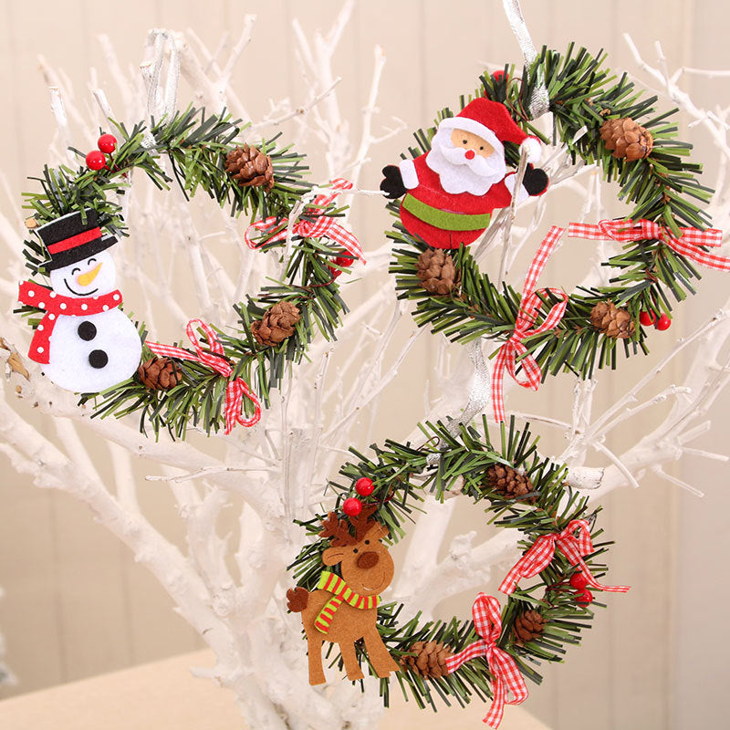 Decorative Snowman Wreath Kalsten