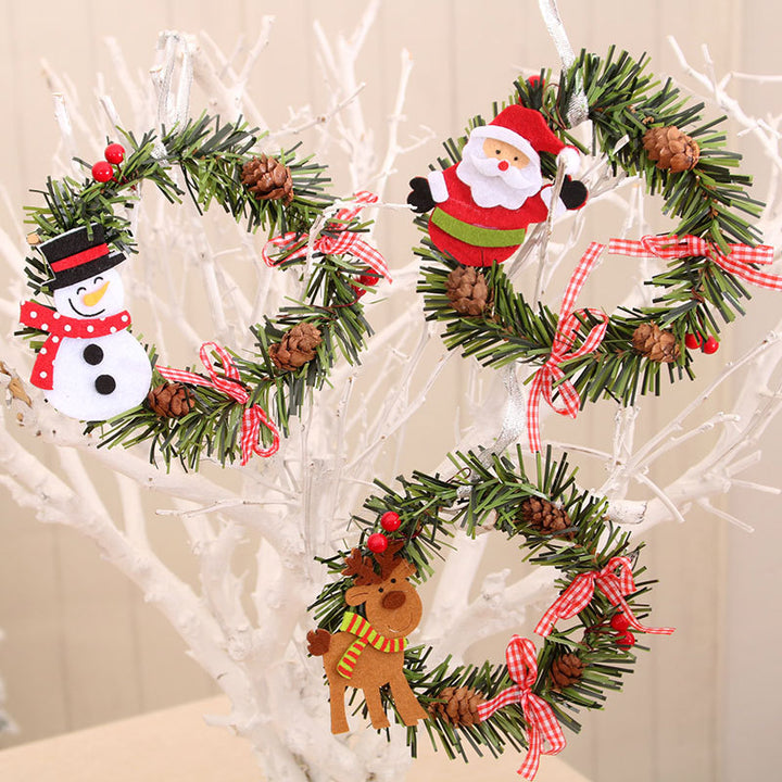 Decorative Snowman Wreath Kalsten
