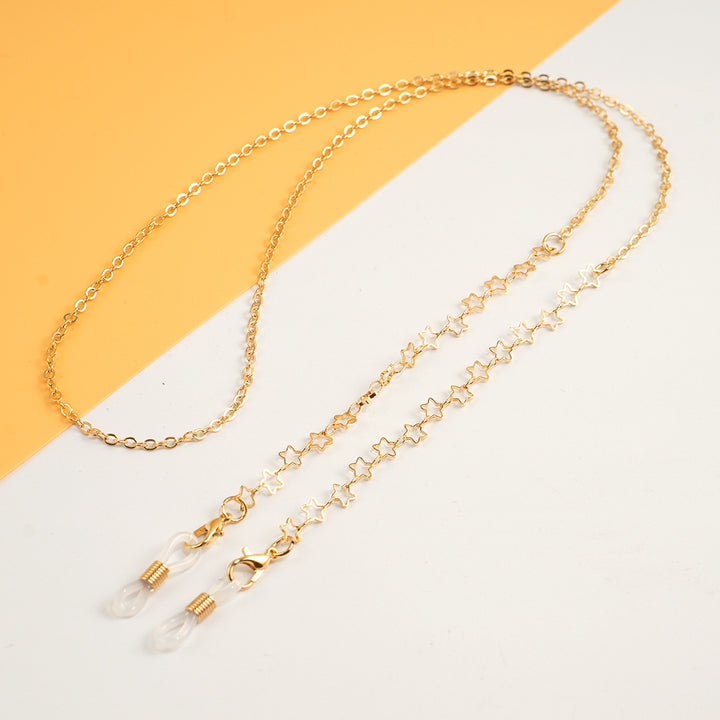 Star-Patterned Eyewear Chain Kalsten