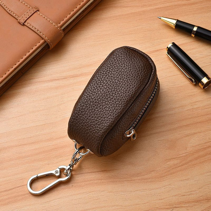 Compact Leather Keychain Pouch Kalsten