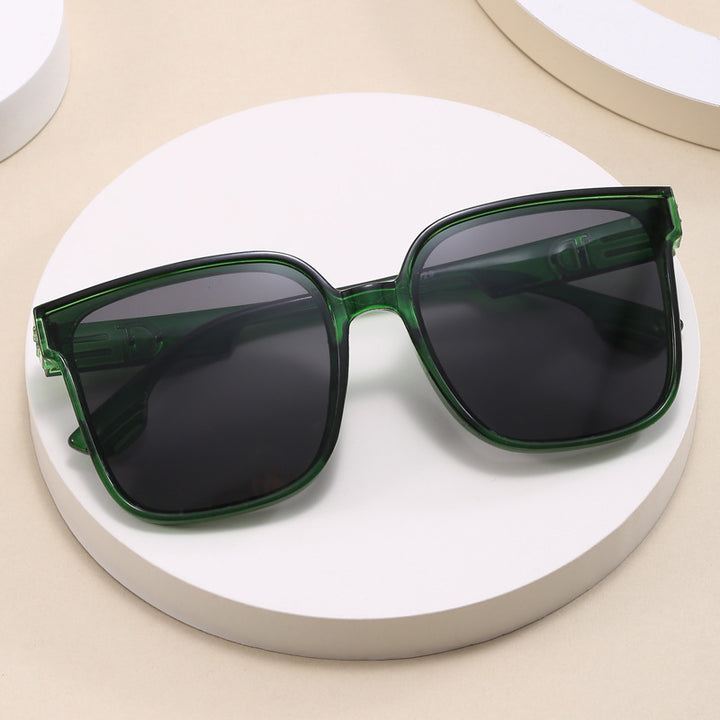 Women stylish square sunglasses with transparent frame Kalsten