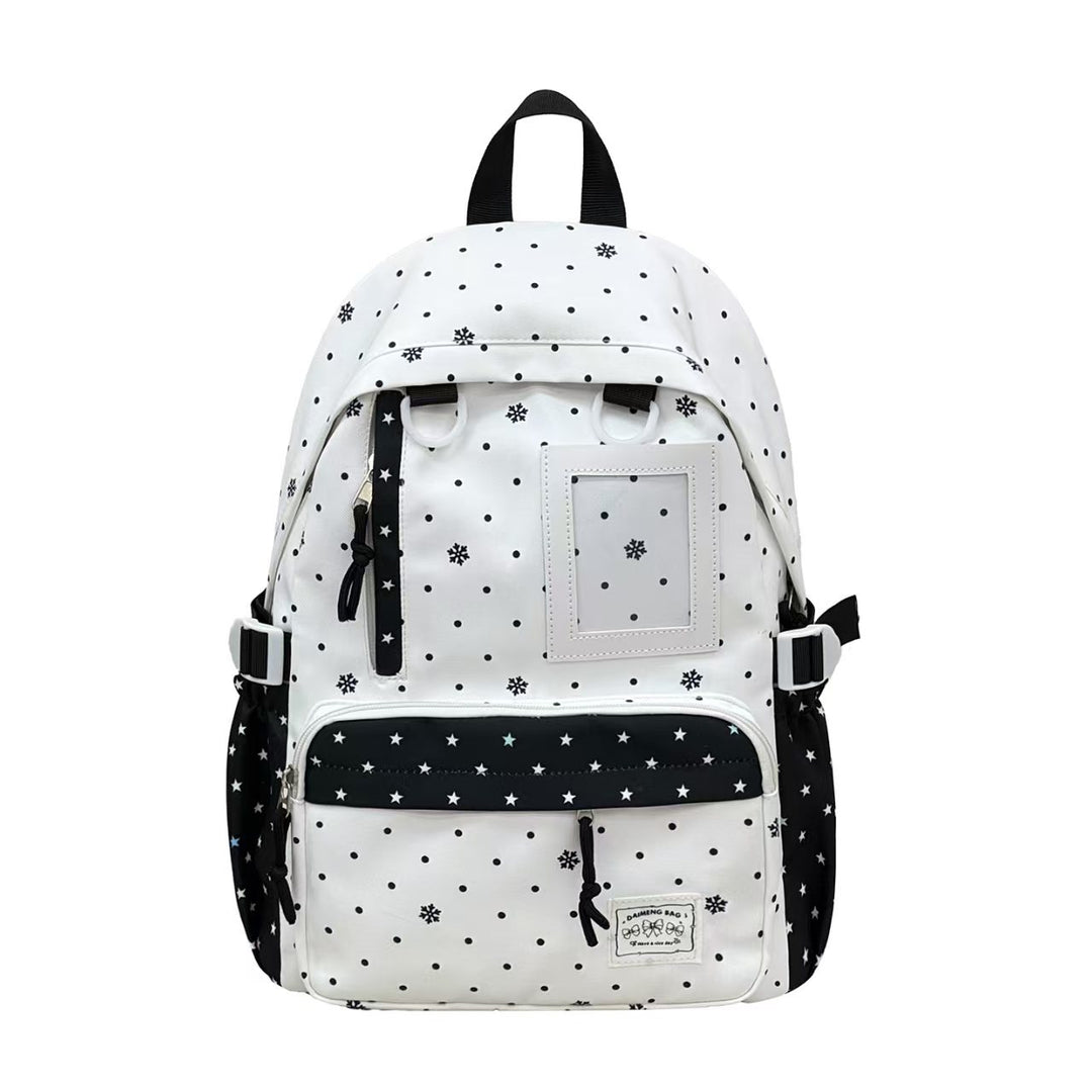 Patterned Multi-Pocket Backpack Kalsten